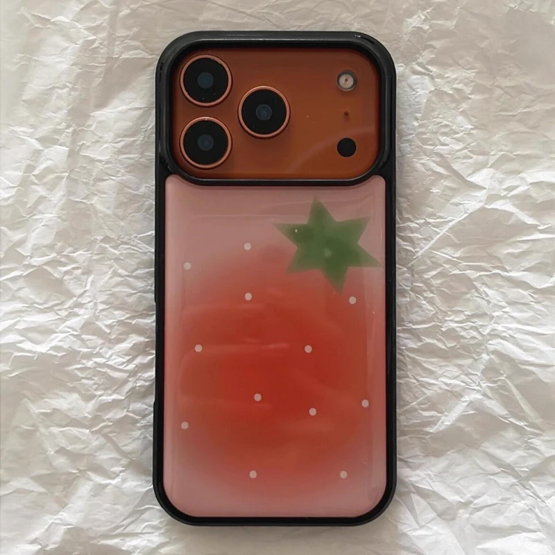 Phone Cases Highpoint - Trendy Kişilik Dalga Noktası Pembe Yıldızlı