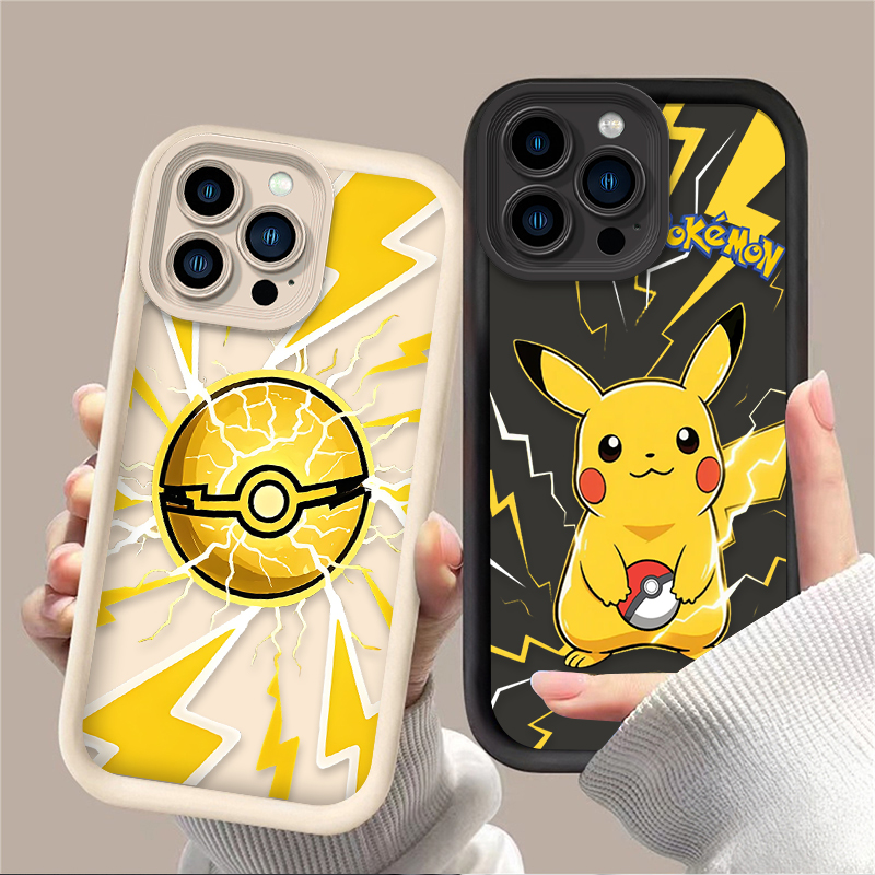 Cute Anime Case - Sevimli Çizgi Film P-Pokemon Pikachu Yumuşak
