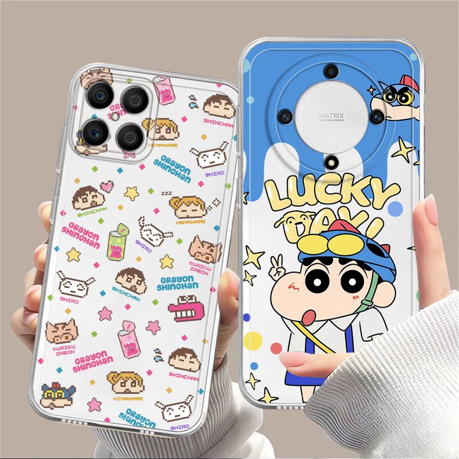 Phone Cases Honor - Cra-yons Shin-chans Honor 90 Lite X9b