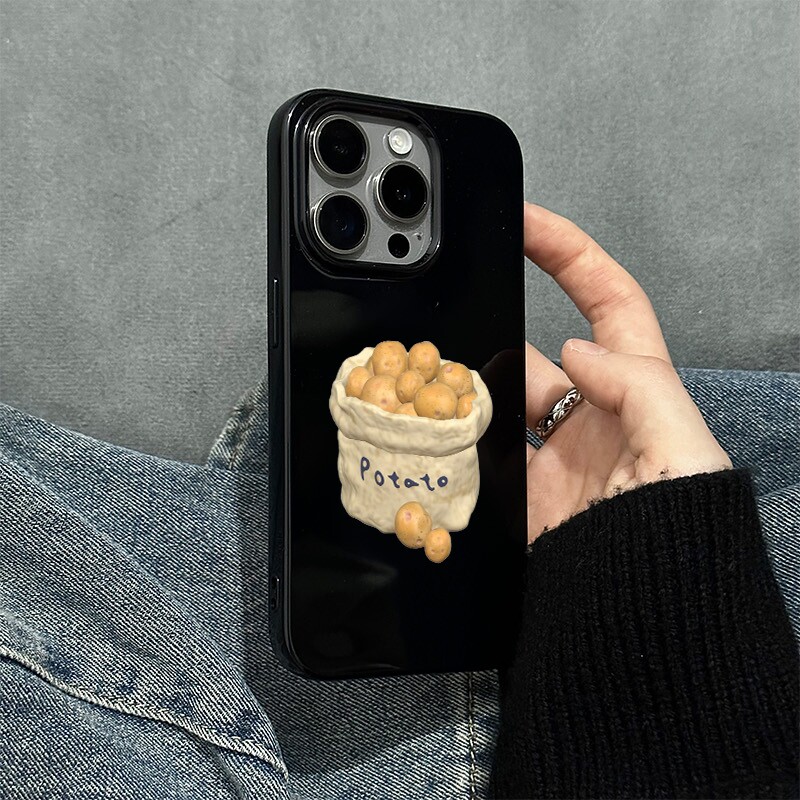Phone Cases Korea - Basit Japon ve Kore Çantası Patates