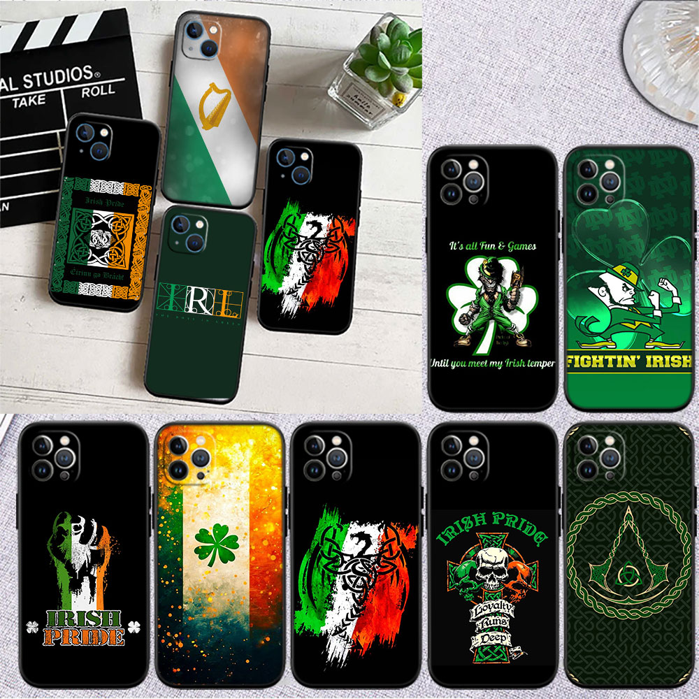 Phone Cases Ireland - LT22 İrlanda İrlanda bayraklı telefon kılıfı
