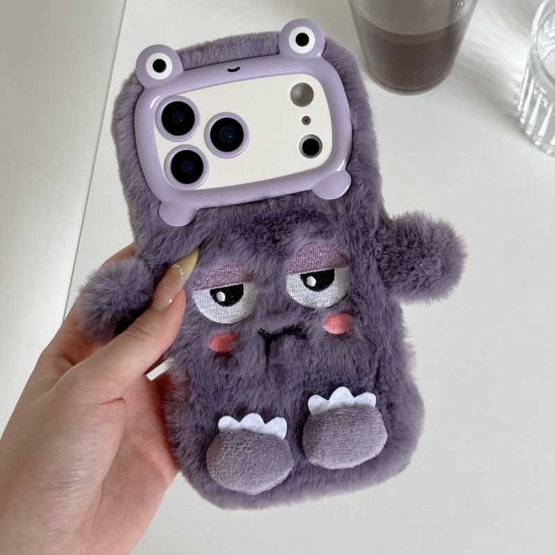 Phone Cases Iphone 14 - Sevimli Karikatür Komik Uyuyan İfadeli iPhone