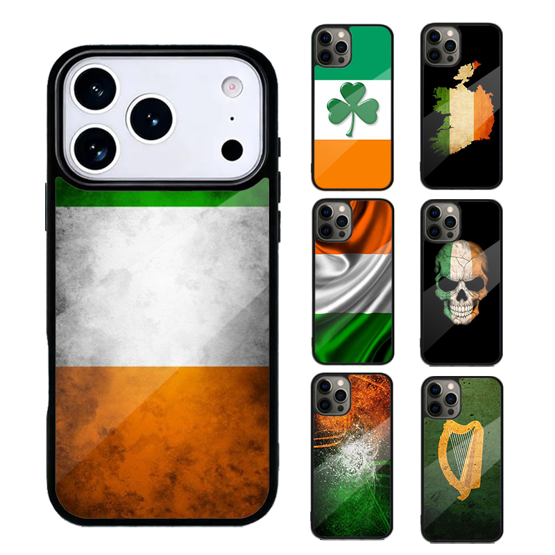 Phone Cases Ireland - İrlanda İrlanda Bayraklı Telefon Kılıfı iPhone