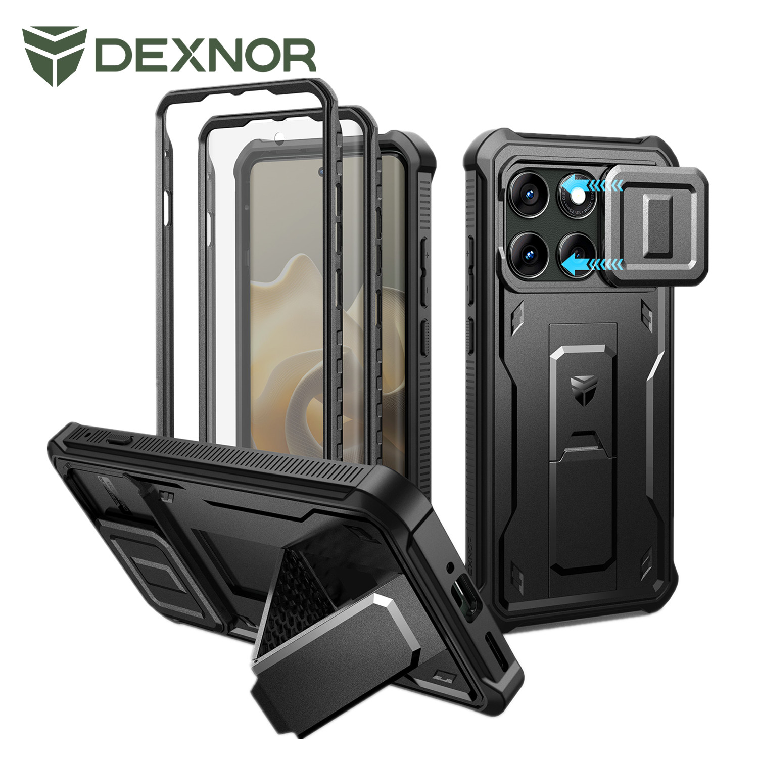 Phone Cases Motorola Edge 2025 - Motorola Moto Edge 2025 için Kickstand