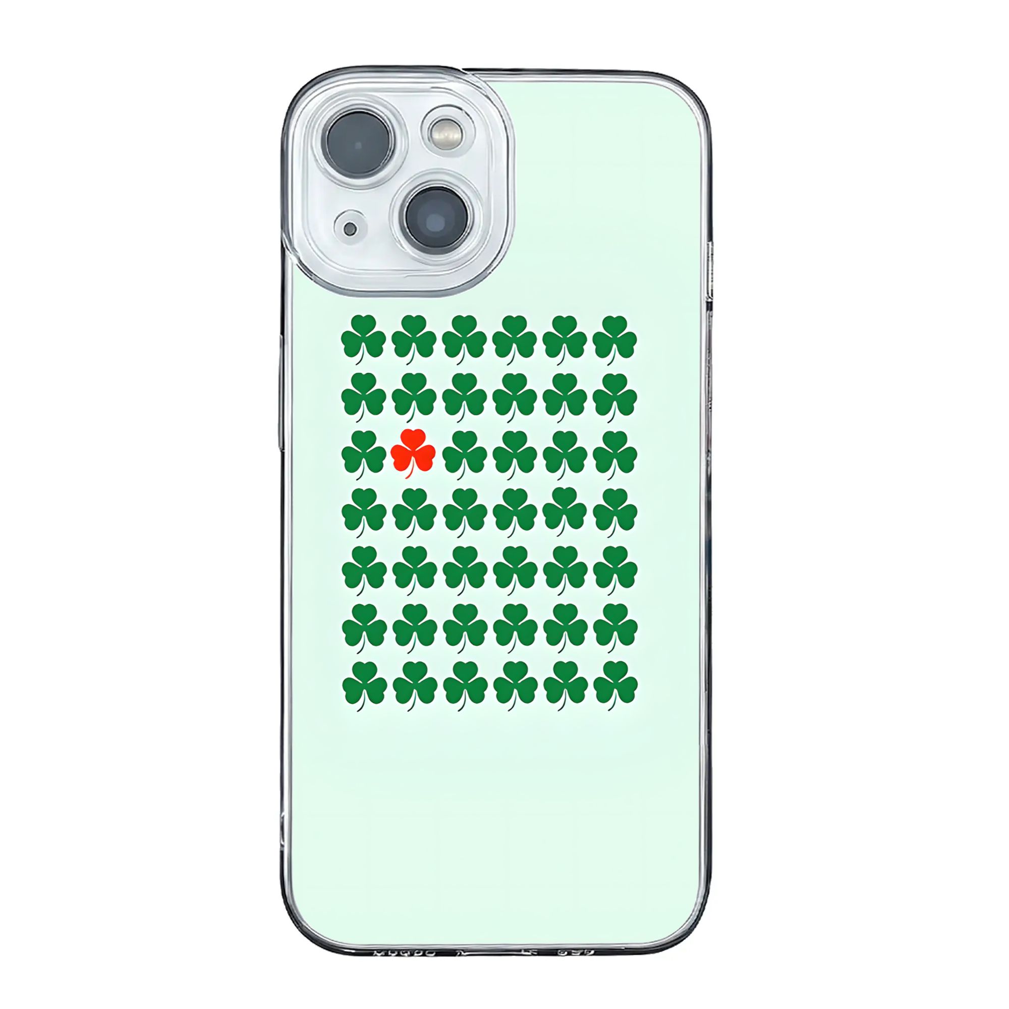 Phone Cases Ireland - St. Patrick Günü Yeşil Yonca Desenli