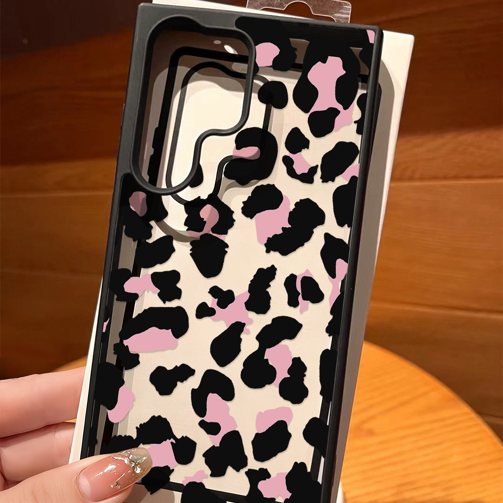 Phone Cases Leopard Print - INS Leopar Desenli Telefon Kılıfı Samsung