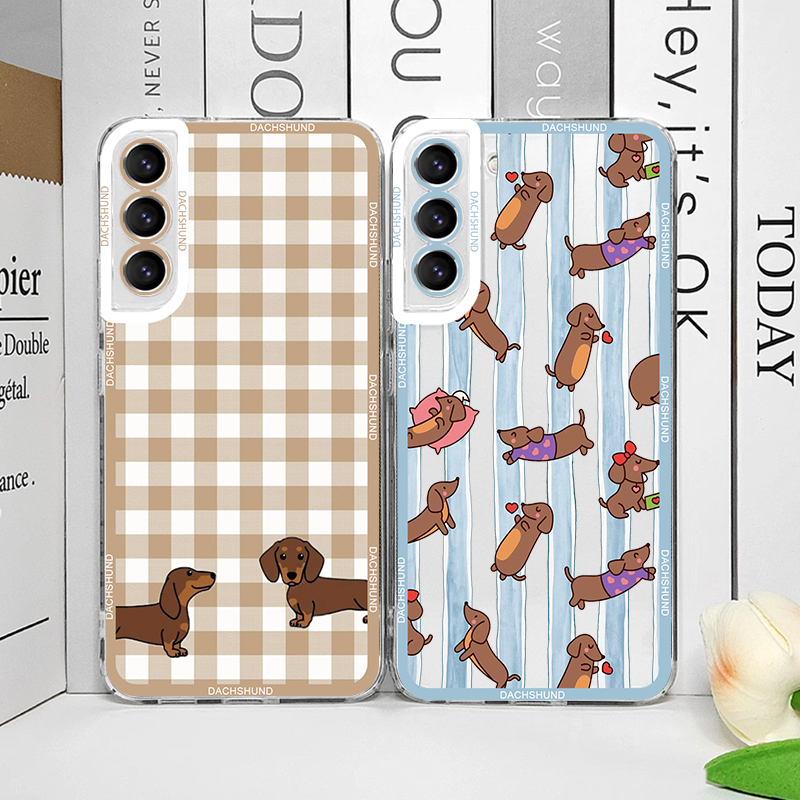 Phone Cases Cute - Sevimli Sosis Köpek Telefon Kılıfı Samsung