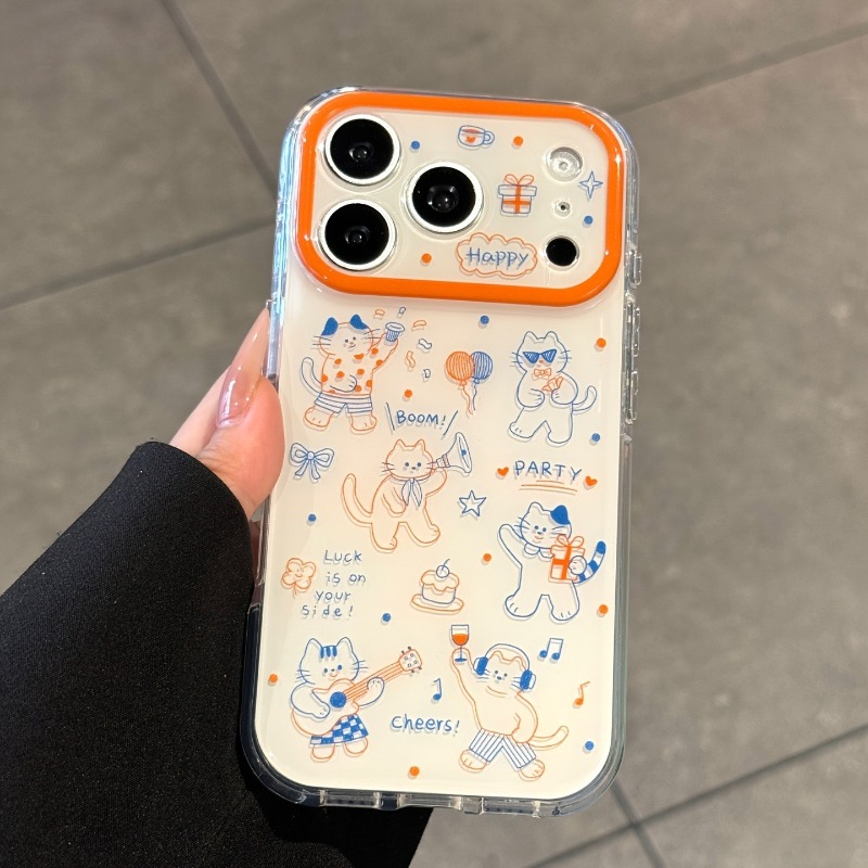 Cute Anime Case - Karikatür Sevimli Çizgi Kedi Desenli Yeni