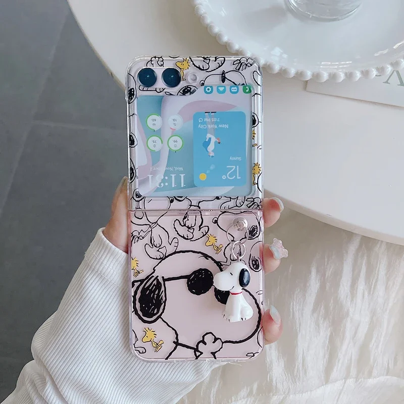 Cute Anime Case - Sevimli Karikatür Snoopy Charlie Brown Peanuts