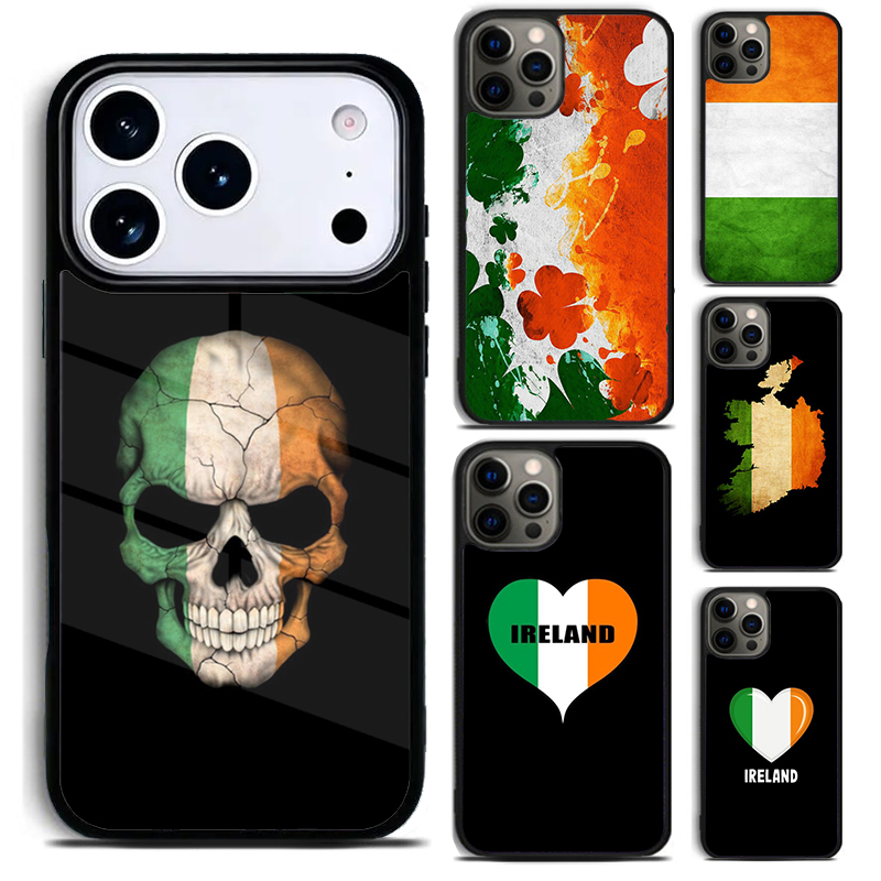 Phone Cases Ireland - İrlanda İrlanda Bayraklı Telefon Kılıfı iPhone