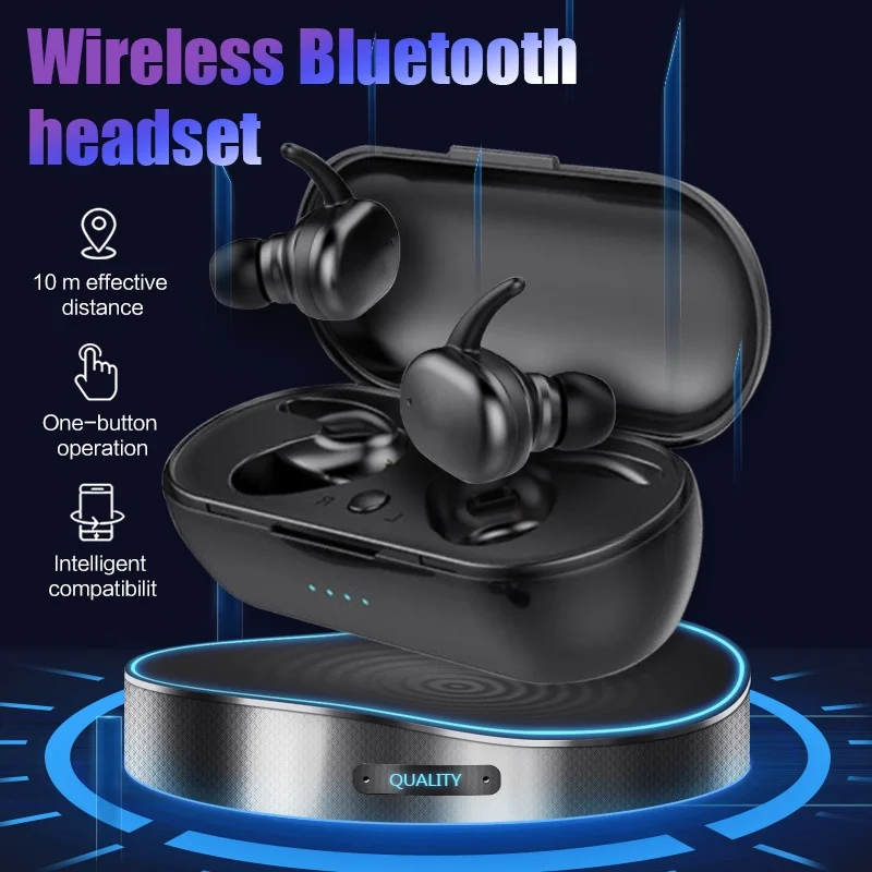 Phone Cases Pk - Y30 TWS Bluetooth Kulaklık 5.0 Kablosuz
