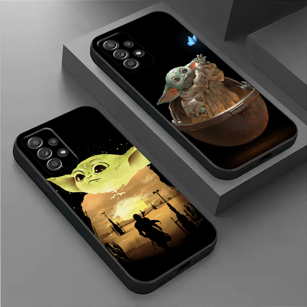 Phone Cases Cute - Sevimli Bebek Yoda'lı Silikon Telefon Kılıfı