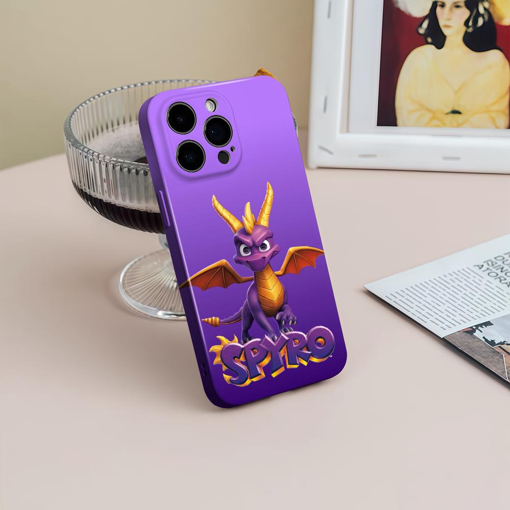 Phone Cases Iphone 14 - Game S-Spyro Serisi Ejderha Telefon Kılıfı
