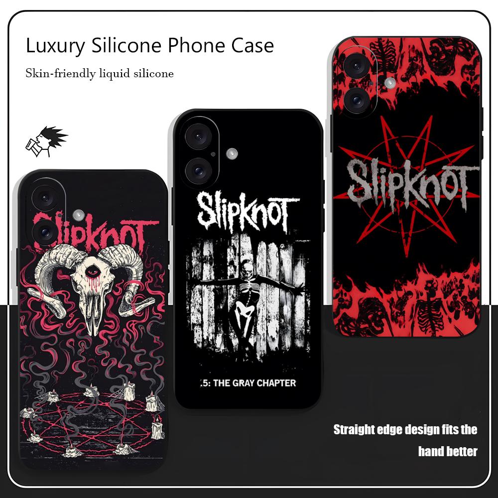 Phone Cases Iphone 14 - S-Slipknot Popüler Bant Telefon Kılıfı iPhone