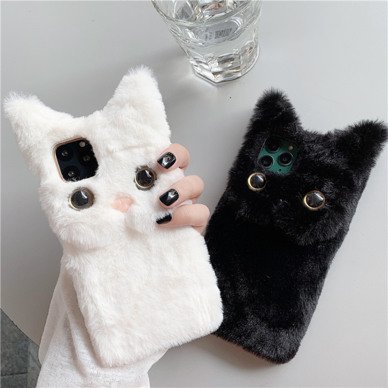 3D Sevimli Karikatür Kedi Tüyl - Phone Cases Iphone 14 incelemesi ve fiyatı