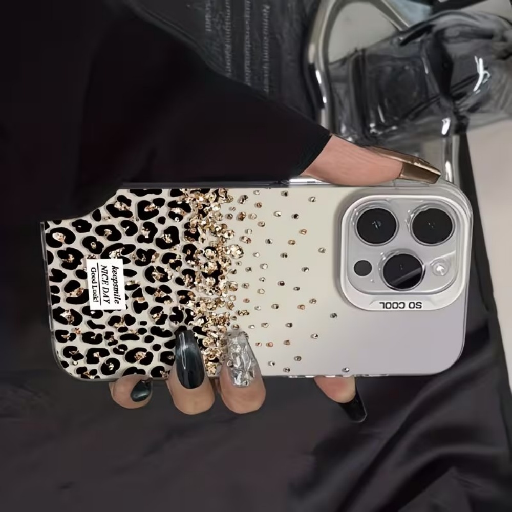 Leopar Desenli Altın Mat Kapla - Phone Cases Leopard Print incelemesi ve fiyatı