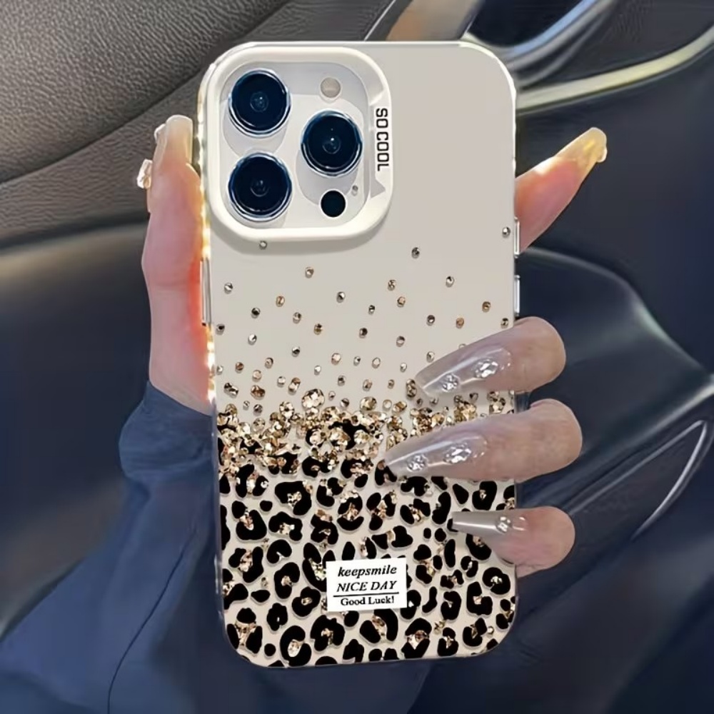 Leopar Desenli Altın Mat Kapla - Phone Cases Leopard Print incelemesi ve fiyatı