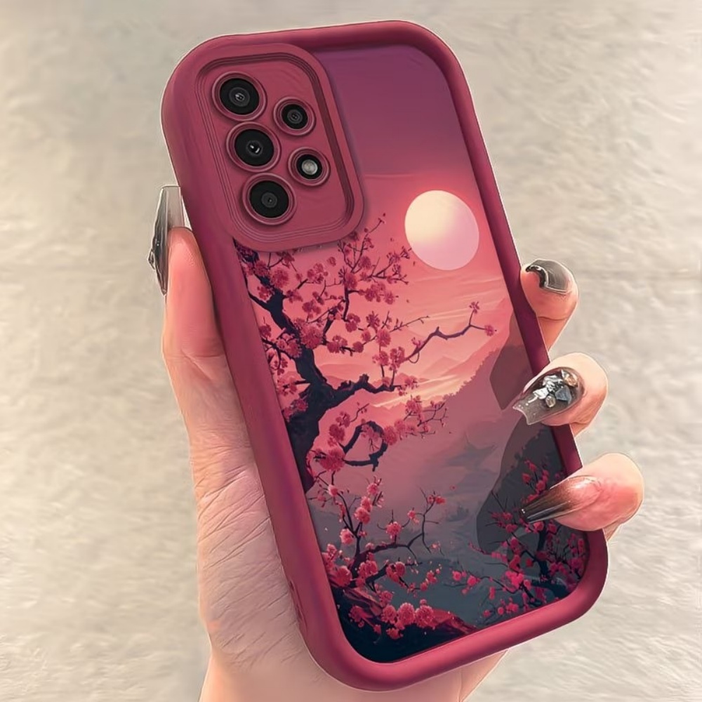 Gün Batımı Dağ Zirvesi Düşmeye - Phone Cases Red incelemesi ve fiyatı