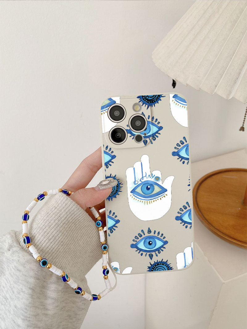 Lüks Sıvı Silikon Mavi Nazar B - Phone Cases Classy incelemesi ve fiyatı