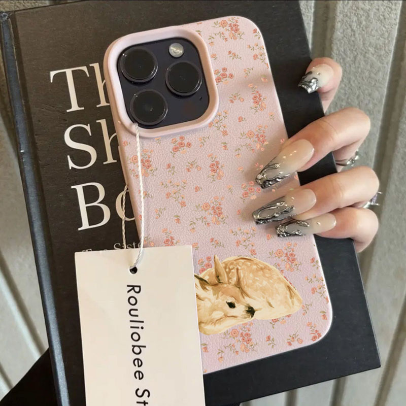 Sevimli Geyik Tam Çiçek Desenl - Phone Cases Cute incelemesi ve fiyatı