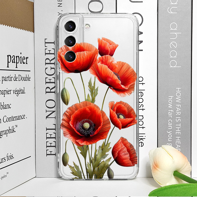 Gelincik Çiçeği Çiçekleniyor S - Phone Cases Red incelemesi ve fiyatı