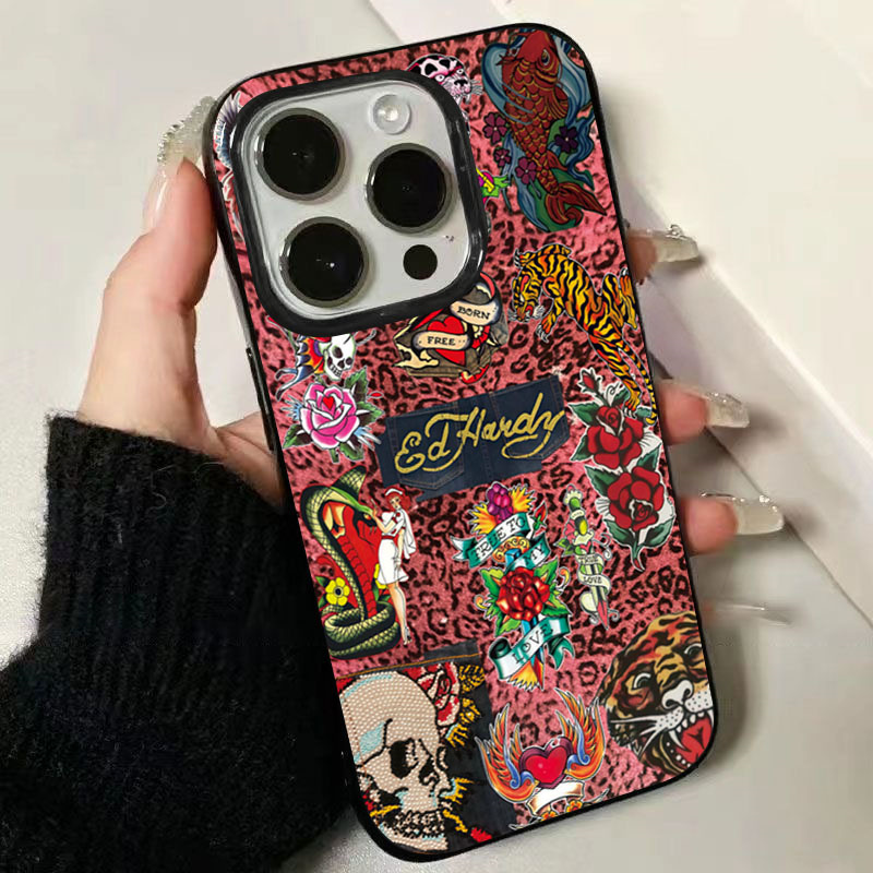 Leopar Baskı Kafatası Yılan Ka - Phone Cases Leopard Print incelemesi ve fiyatı