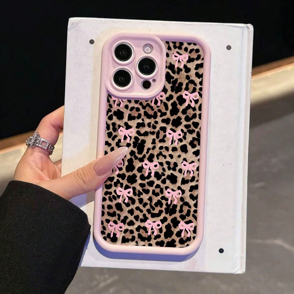 Pembe Fiyonk Zambak Çiçeği Leo - Phone Cases Leopard Print incelemesi ve fiyatı
