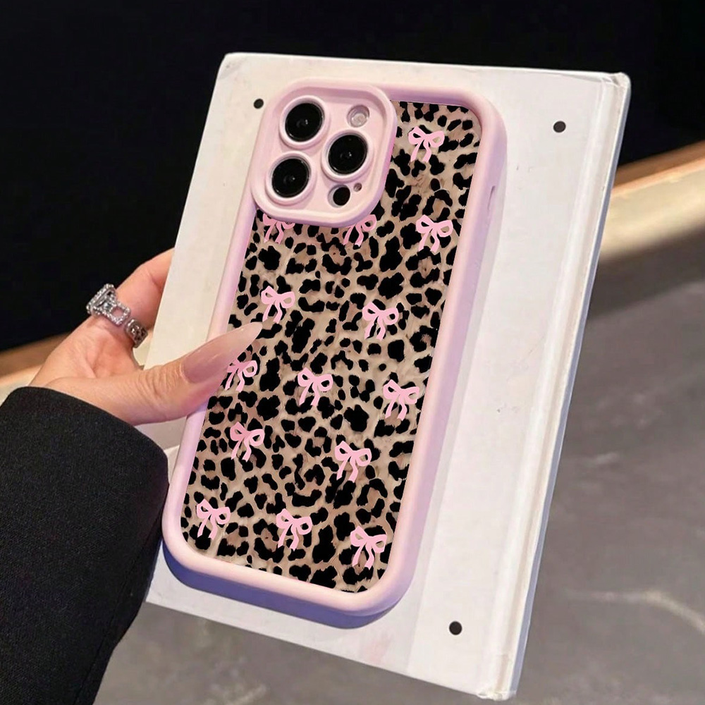 Pembe Fiyonk Zambak Çiçeği Leo - Phone Cases Leopard Print incelemesi ve fiyatı