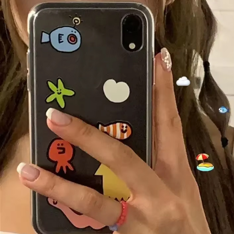 Sevimli Okyanus Canlıları Kawa - Phone Cases Kawaii incelemesi ve fiyatı