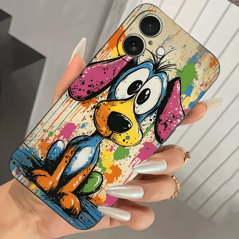 Graffiti Renkli Köpek Yavrusu  - Phone Cases Iphone 14 incelemesi ve fiyatı