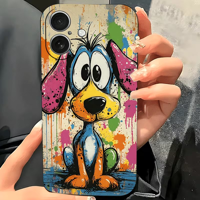 Graffiti Renkli Köpek Yavrusu  - Phone Cases Iphone 14 incelemesi ve fiyatı