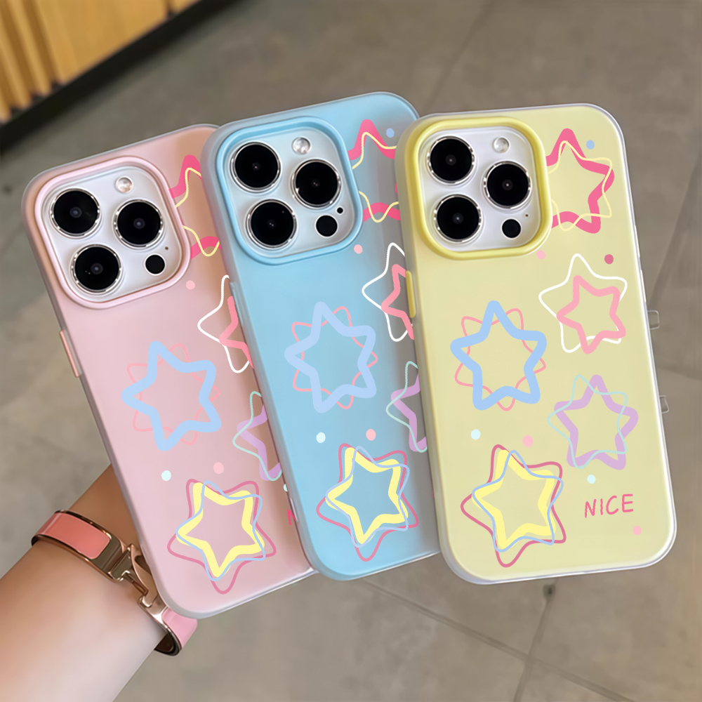 Kawaii Çizgili Yıldız Jöle Tel - Phone Cases Kawaii incelemesi ve fiyatı