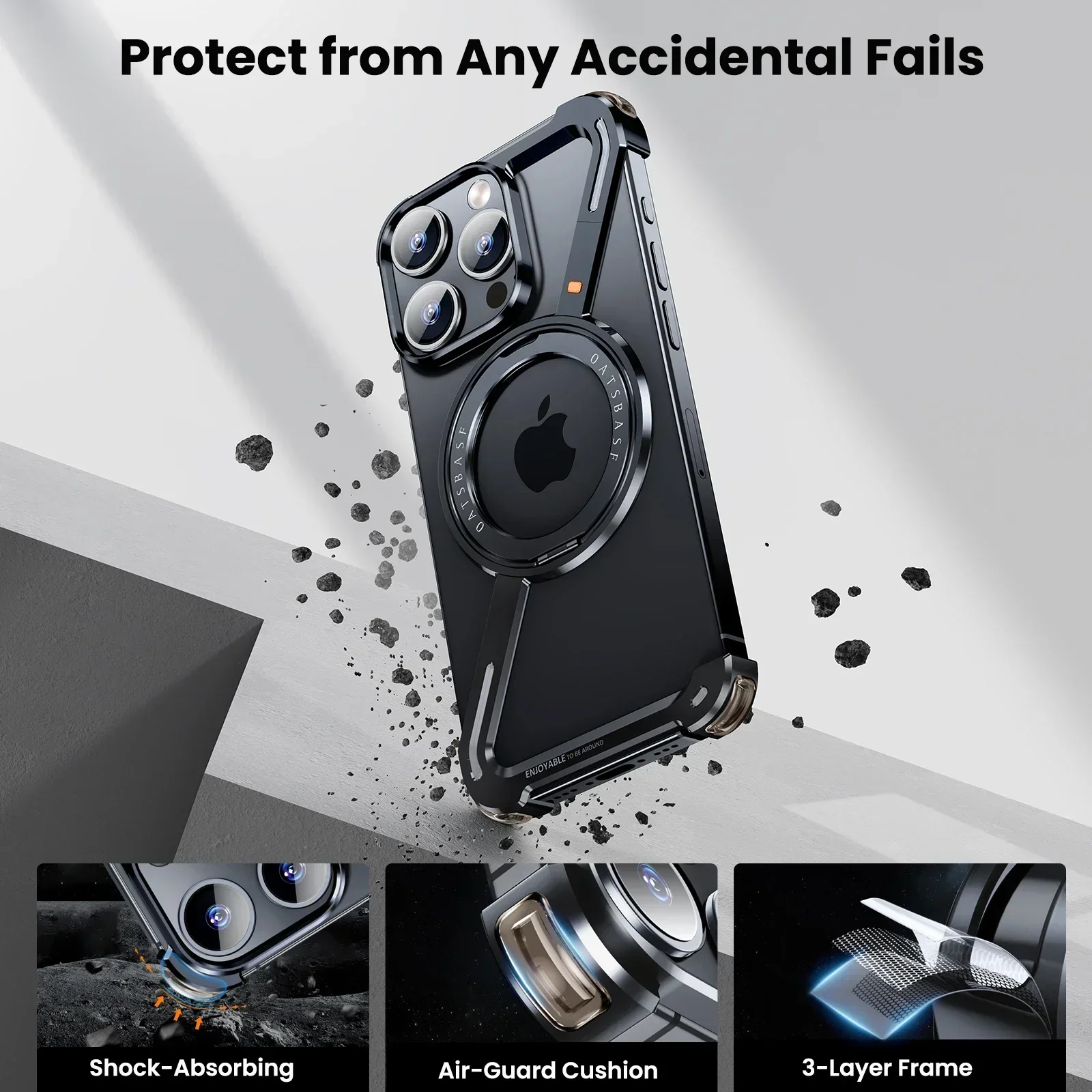 Oatsbasf Z Şekli Metal Magsafe - Phone Cases Nyc incelemesi ve fiyatı