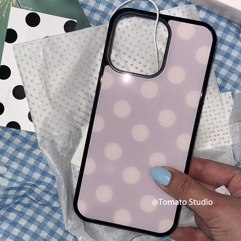 Kore Modası Mor Puantiyeli Tel - Phone Cases Korea incelemesi ve fiyatı