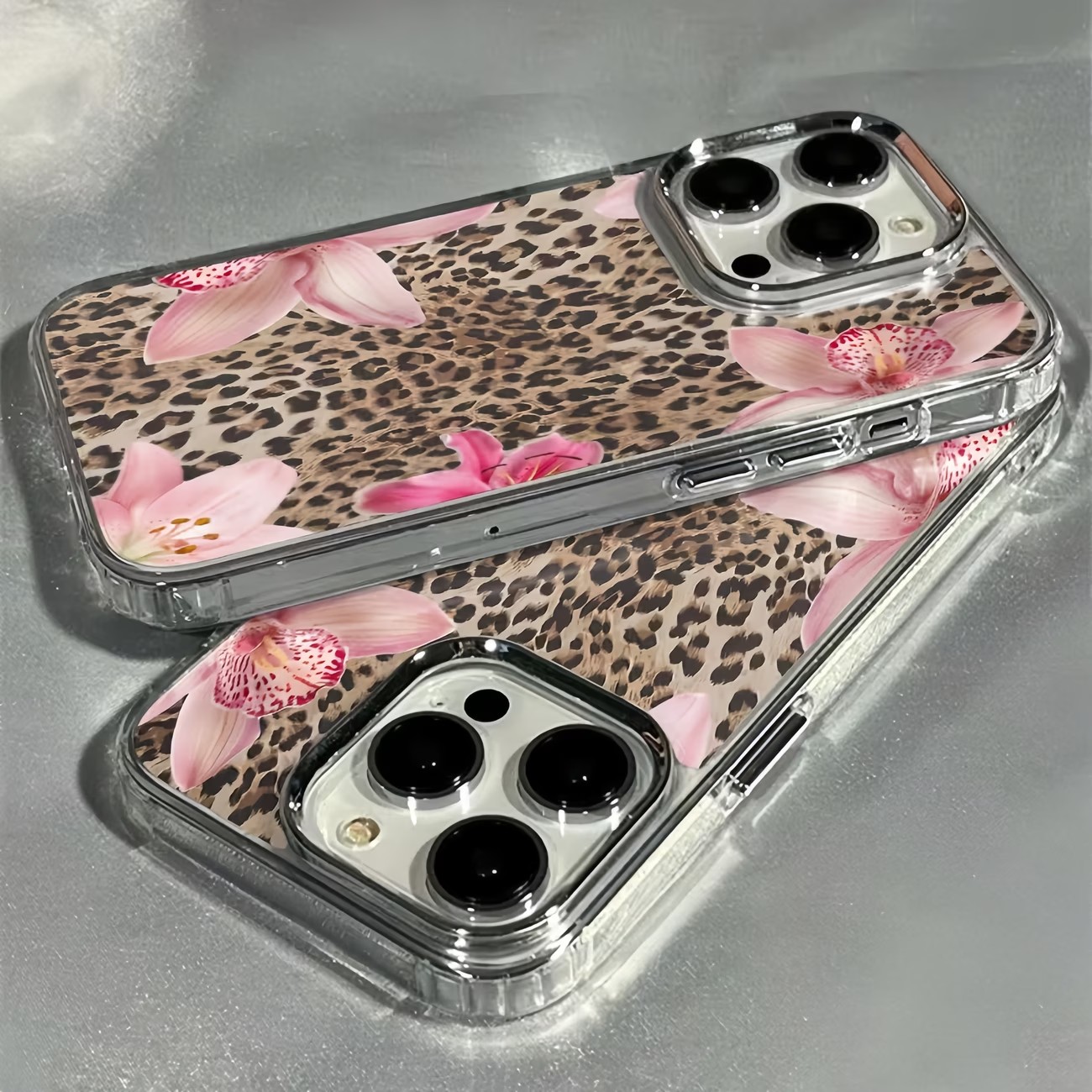 Leopar Desenli Zambak Çiçekli  - Phone Cases Leopard Print incelemesi ve fiyatı