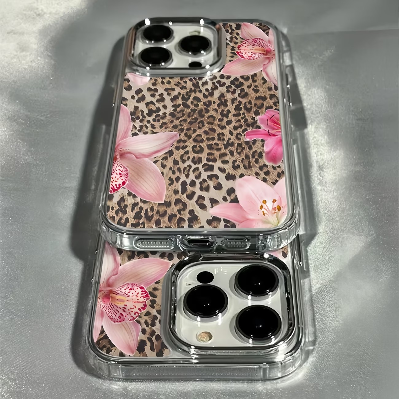 Leopar Desenli Zambak Çiçekli  - Phone Cases Leopard Print incelemesi ve fiyatı