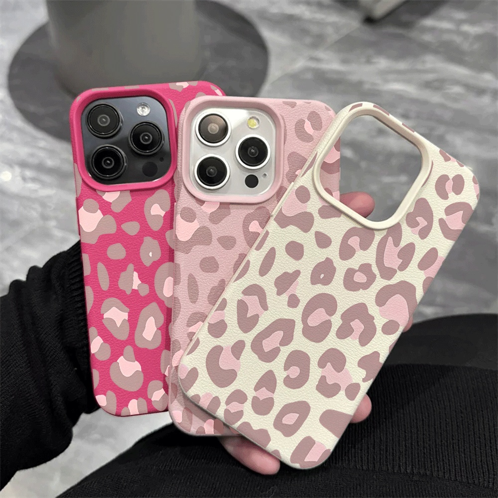 Soluk Mor Leopar Desenli Telef - Phone Cases Leopard Print incelemesi ve fiyatı