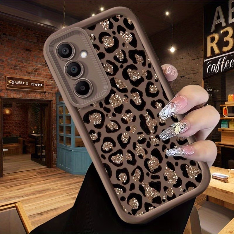 Simli Leopar Desenli Silikon T - Phone Cases Leopard Print incelemesi ve fiyatı