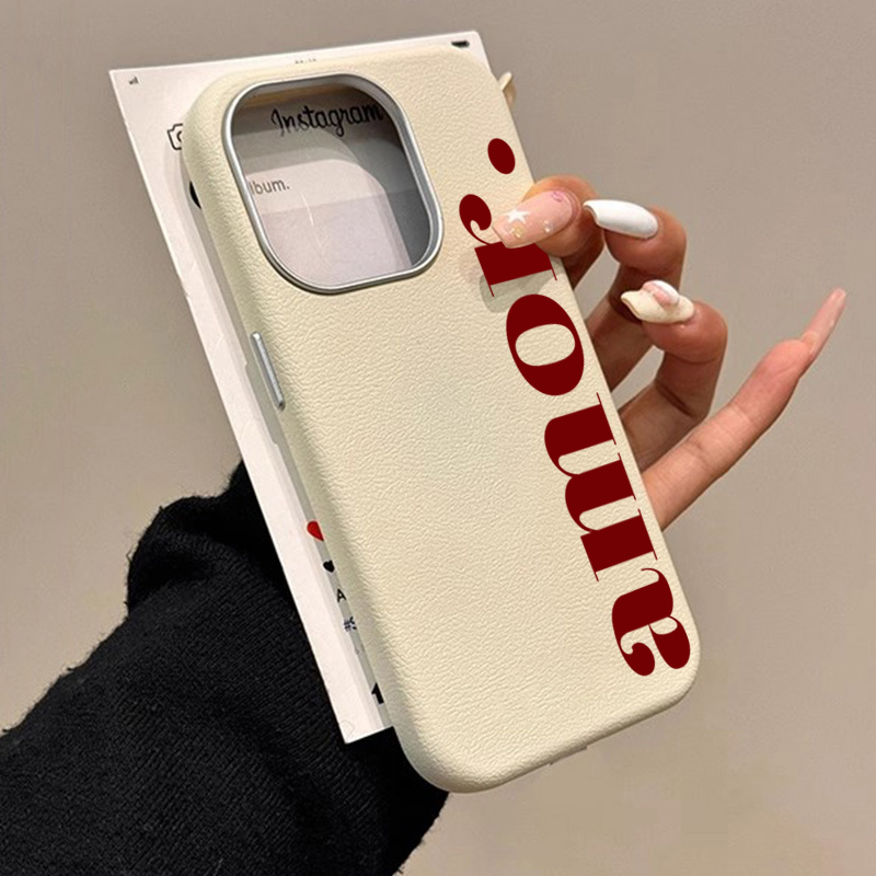 Kırmızı Sanatsal Harfli Lichee - Phone Cases Red incelemesi ve fiyatı