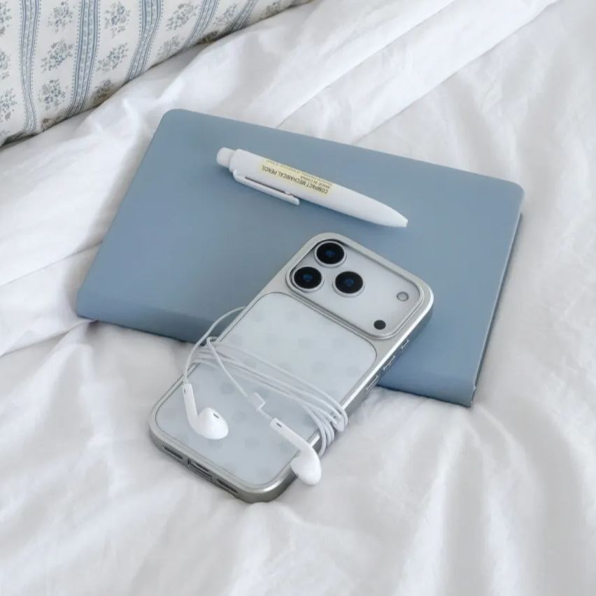 Kore Tarzı Minimalist Mavi Pua - Phone Cases Korea incelemesi ve fiyatı