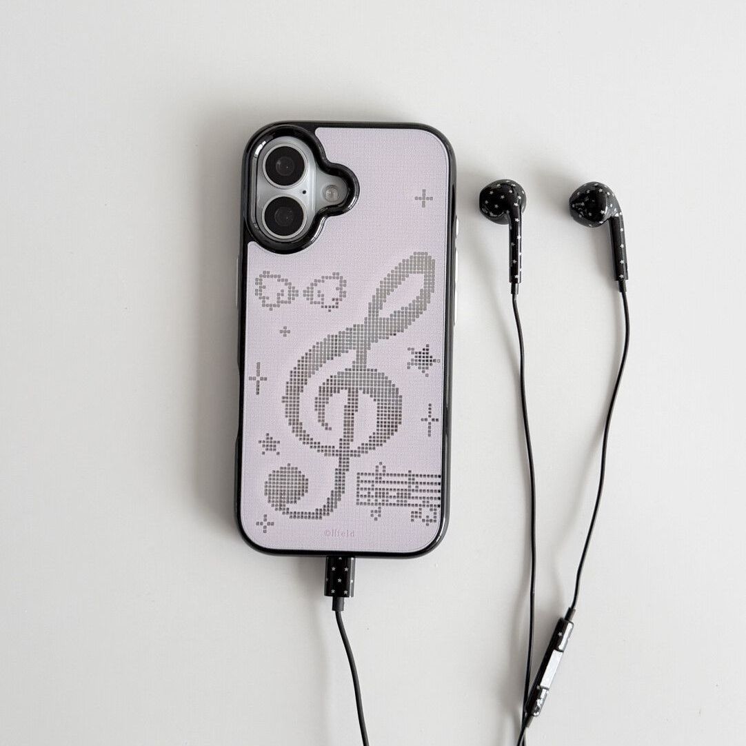 Kore Pembe Mozaik Nota Desenli - Phone Cases Korea incelemesi ve fiyatı