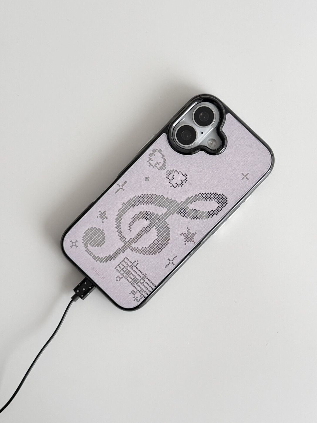 Kore Pembe Mozaik Nota Desenli - Phone Cases Korea incelemesi ve fiyatı