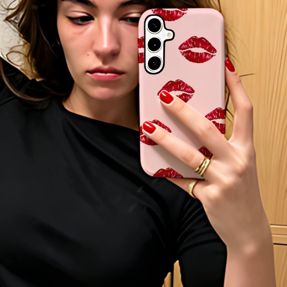 Havalı Kırmızı Dudak Desenli S - Phone Cases Red incelemesi ve fiyatı