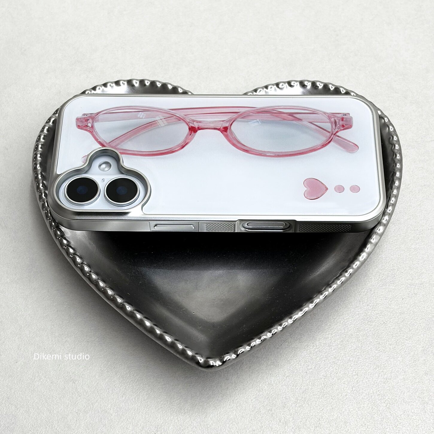 Kore tarzı kız kalpli pembe gö - Phone Cases Korea incelemesi ve fiyatı
