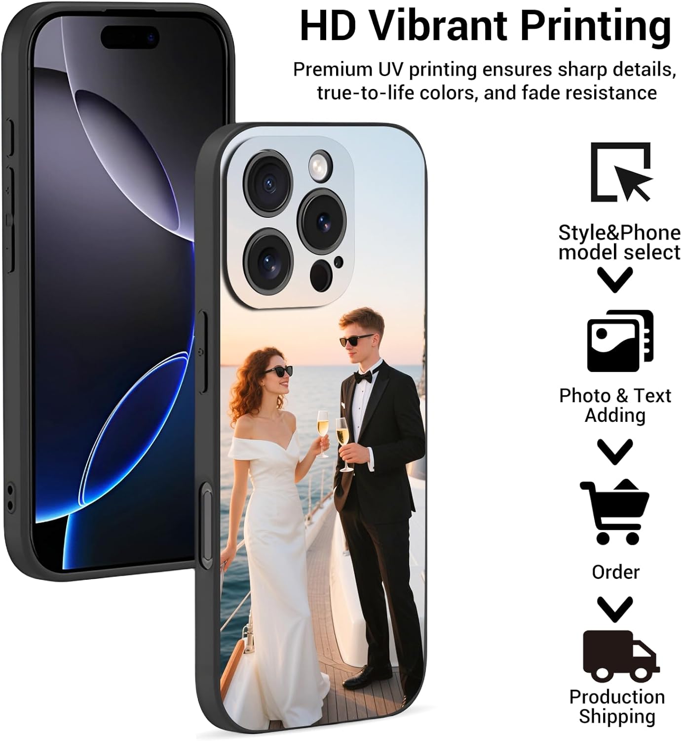 iPhone 17 16 15 14 13 12 11 Pr - Phone Cases With Pictures incelemesi ve fiyatı