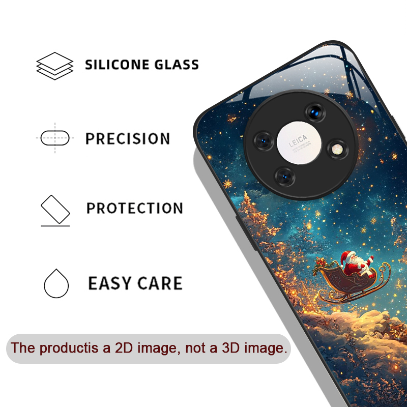 Sevimli Noel Baba Desenli Temp - Phone Cases Honor incelemesi ve fiyatı