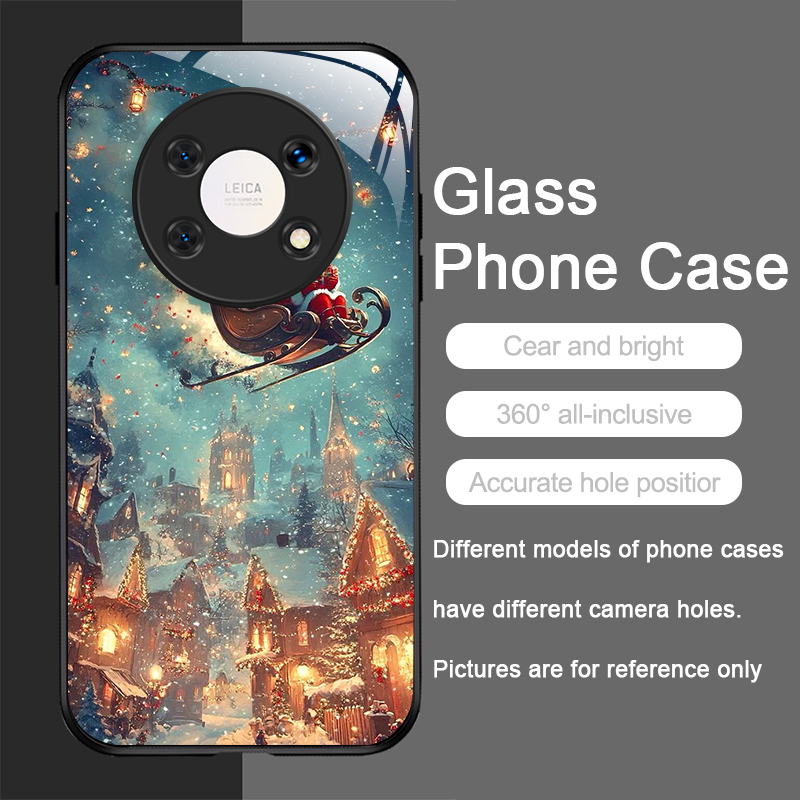 Sevimli Noel Baba Desenli Temp - Phone Cases Honor incelemesi ve fiyatı